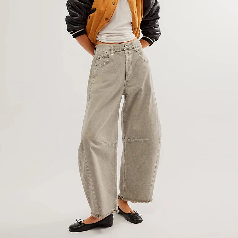 Wavex | Organic Cotton High-Waist Baggy Jeans 4