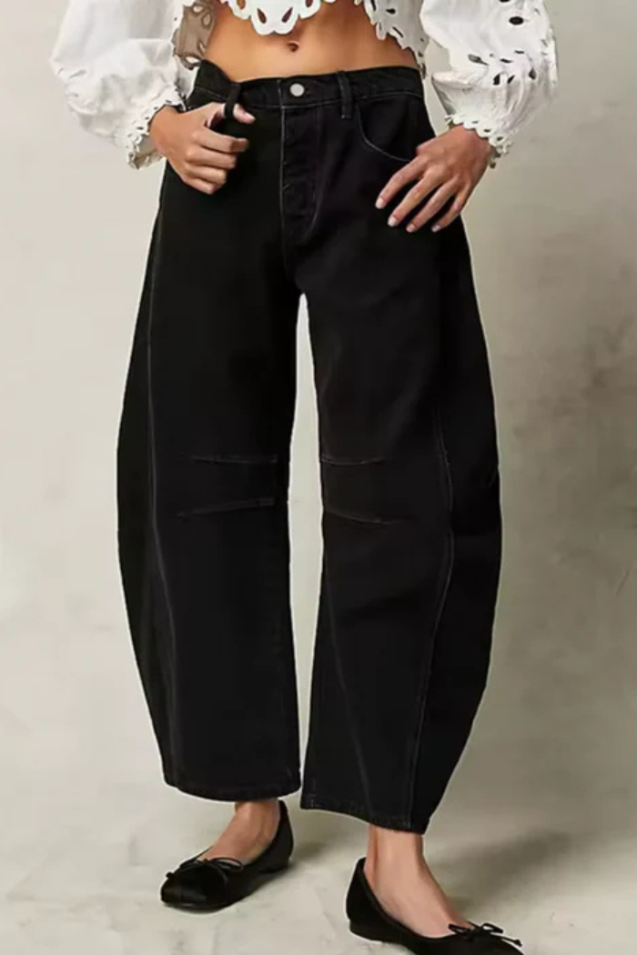 Wide-Leg Barrel Jeans for Women | Iza