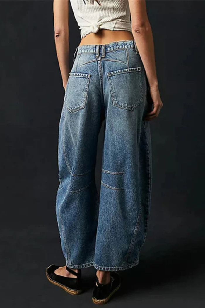 Wide-Leg Barrel Jeans for Women | Iza