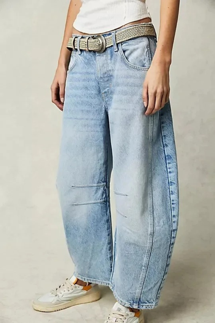 Wide-Leg Barrel Jeans for Women | Iza