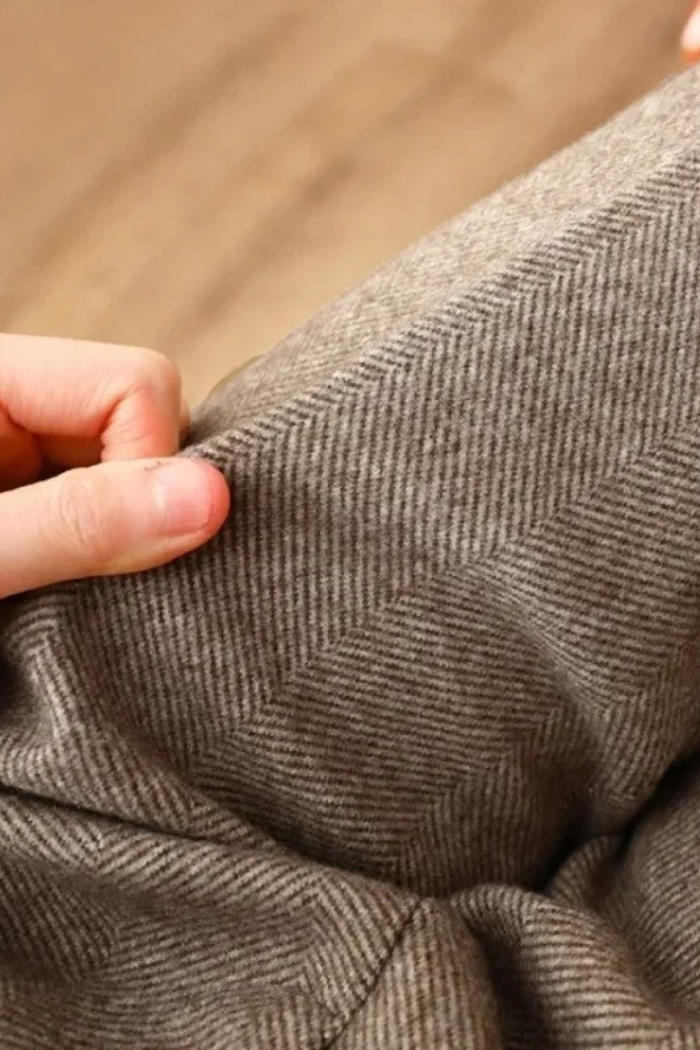 Wool Straight-Leg Trousers for Women | Zariah