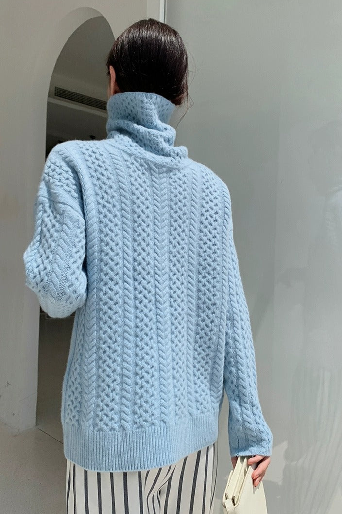 Wool Turtleneck Sweater for Women | Gema