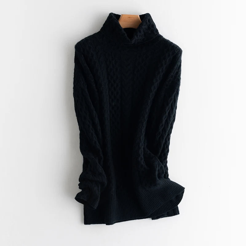Wool Turtleneck Sweater for Women | Gema