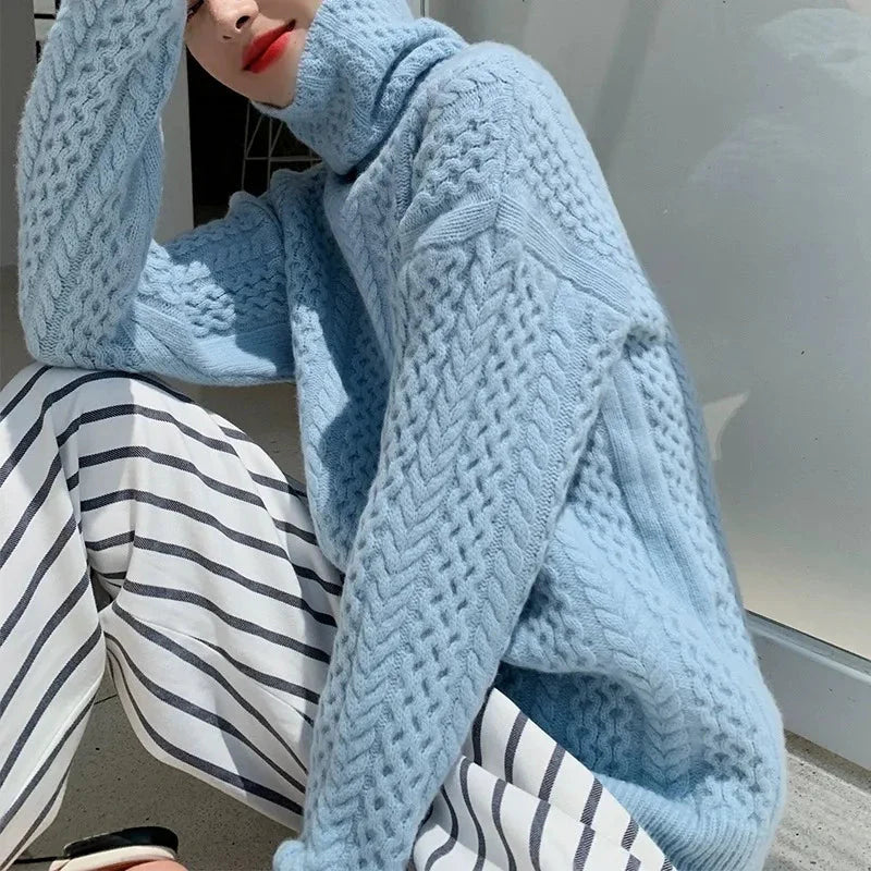 Wool Turtleneck Sweater for Women | Gema