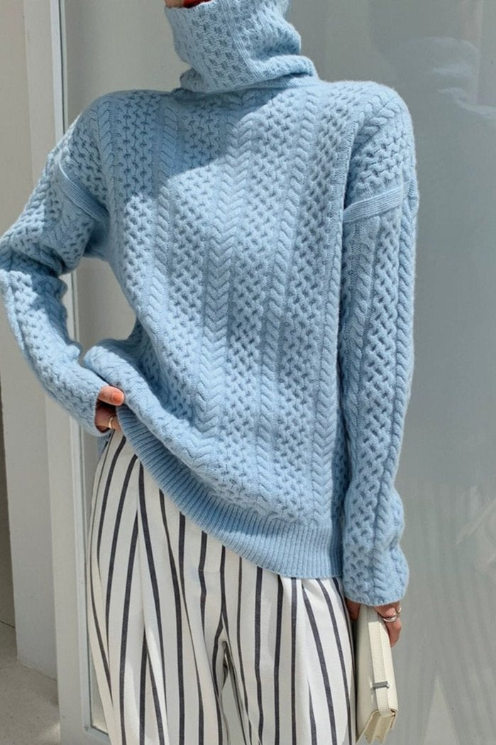 Wool Turtleneck Sweater for Women | Gema