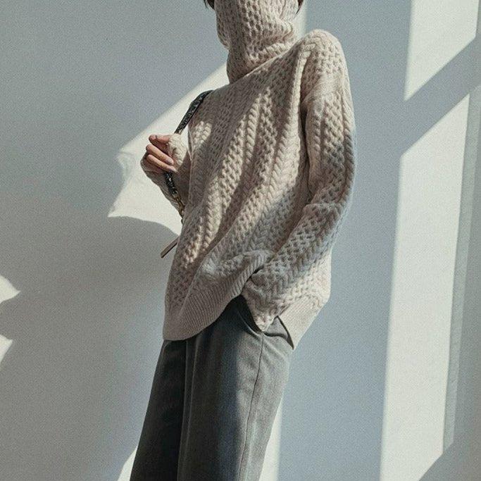 Wool Turtleneck Sweater for Women | Gema
