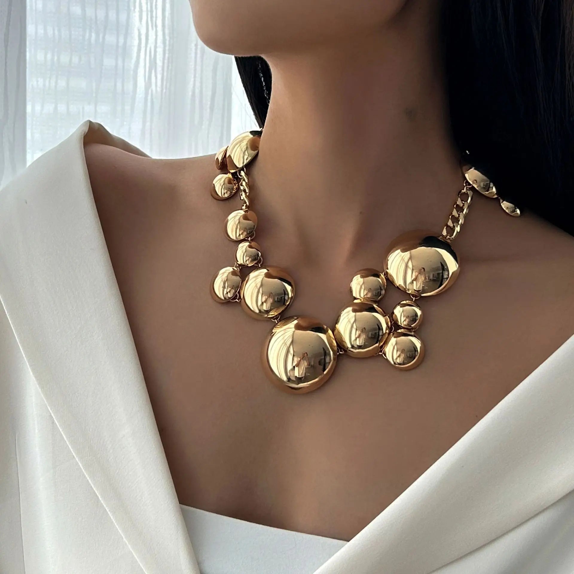 Zelara | Sculptural Orb Jewelry Set 2