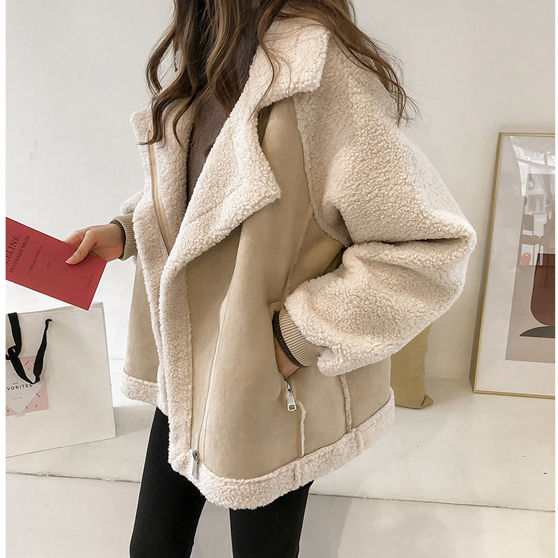 Zelina | Soft Faux Shearling Oversized Coat 0