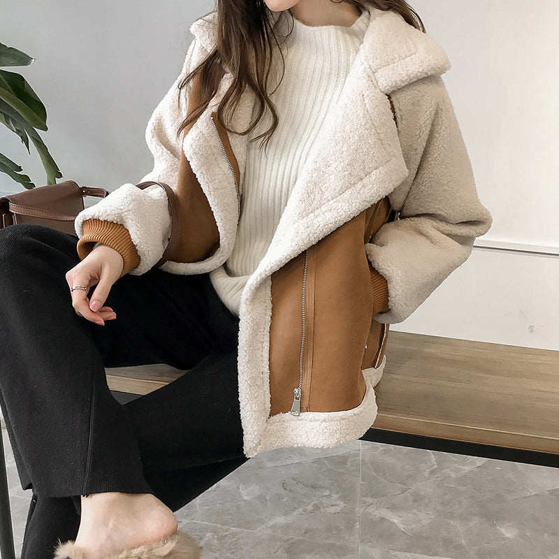 Zelina | Soft Faux Shearling Oversized Coat 2