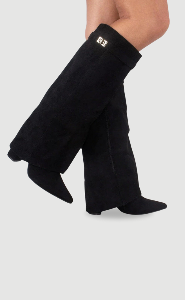 Zylar | Black Knee High Boots 0